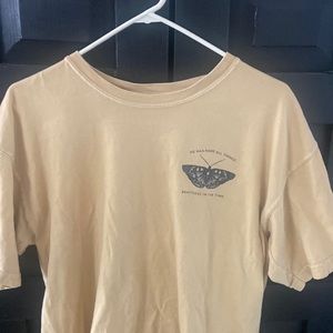 Mustard Cotton T-Shirt